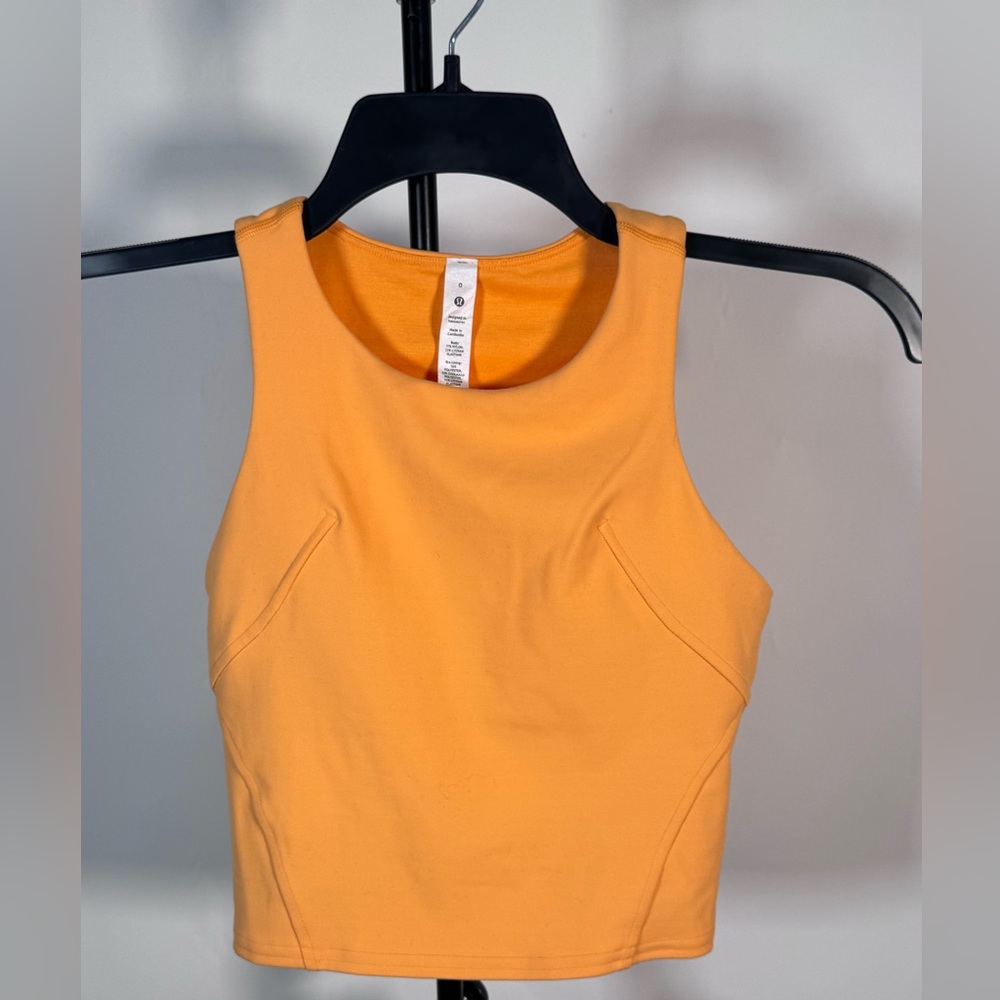 NWOT Lululemon Wunder Train Racerback Tank Top Mango Dream - Picture 3 of 9